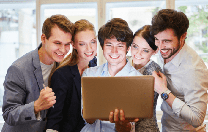 successful company website