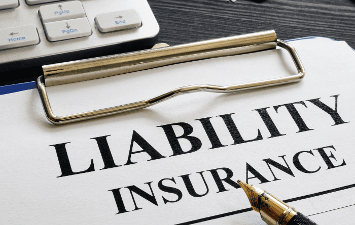 Consider liability insurance